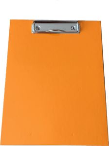ADELANTE Deska z clipem clipboard A4 tekturowa pomarańczowa 1