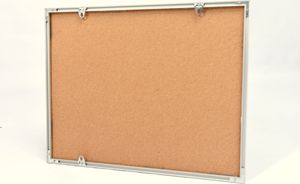 ADELANTE Tablica kredowa magnetyczna czarna 70X100 alu 5