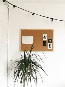 ADELANTE Tablica korkowa 80x100 drewno PINEZKI GRATIS ! 2