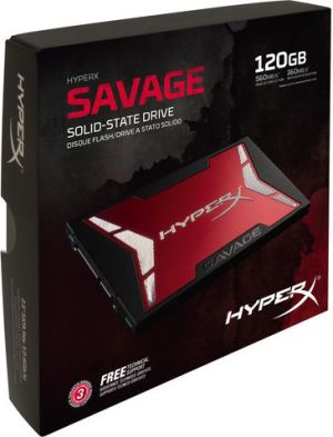 Dysk SSD HyperX Savage 120GB 2.5" SATA III (SHSS37A/120G) 2