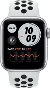 Smartwatch Apple Watch Series 6 Nike GPS + Cellular 44mm Silver Alu White Sport Biały  (M09W3WB/A) 2