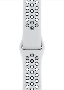 Smartwatch Apple Watch SE Nike GPS 44mm Silver Alu Platinium Sport Biały  (MYYH2FD/A) 3