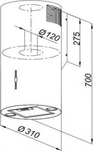 Okap MAAN Tuba Elba W 731 2