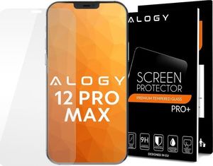 Alogy Alogy Szkło hartowane do telefonu na ekran do Apple iPhone 12 Pro Max uniwersalny 1