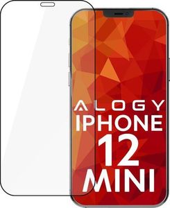 Alogy Alogy Szkło hartowane Full Glue case friendly do Apple iPhone 12 Mini 5.4 Black uniwersalny 2
