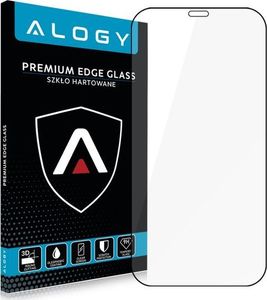 Alogy Alogy Szkło hartowane Full Glue case friendly do Apple iPhone 12 Mini 5.4 Black uniwersalny 3