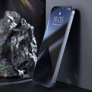 Baseus Szkło hartowane z filtrem prywatyzującym 0.23mm Baseus Apple iPhone 12 mini (2szt.) 4