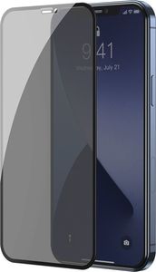 Baseus Szkło hartowane z filtrem prywatyzującym 0.3mm Baseus Apple iPhone 12 Pro Max (2szt.) 2