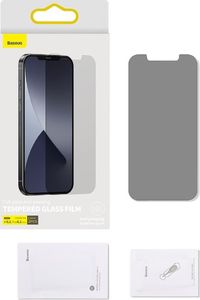 Baseus Szkło hartowane z filtrem prywatyzującym 0.3mm Baseus Apple iPhone 12/12 Pro (2szt.) 13