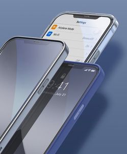 Baseus Szkło hartowane z filtrem światła niebieskiego 0.3mm Baseus Apple iPhone 12/12 Pro (2szt.) 11