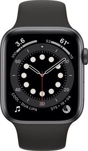Smartwatch Apple Watch Series 6 GPS + Cellular 44mm Gray Alu Black Sport Czarny  (MG2E3FD/A) 2