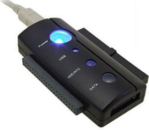 Kieszeń Savio USB 3.0 - SATA + ATA USB 2.0 - SATA/IDE Czarny (SAVIO AK-03) 1