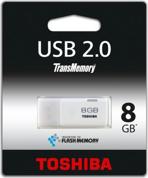 Pendrive Toshiba HAYABUSA 8GB, USB 2.0, Biały (THNU08HAYWHT(6) 4