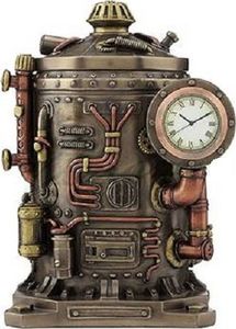 Veronese Steampunk Tajemnicza Szkatułka Zegar Veronese (wu77183a4) 1