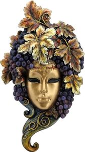 Veronese Kolorowa Maska Z Winogronami Veronese Wu75052vc 1