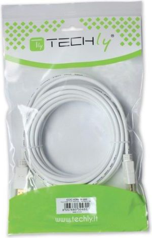 Kabel Techly DisplayPort Mini - DisplayPort 1m biały (305229) 4