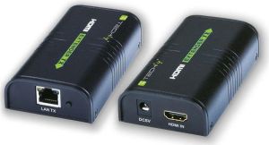System przekazu sygnału AV Techly Wzmacniacz sygnału, splitter HDMI po IP, do 120m (306004) 1