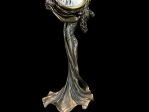 Veronese Oryginalny Secesyjny Zegar Z Kobietą Veronese (an10085a4) 9