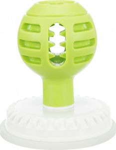 Trixie Piłka zabawka psa na przysmaki z przyssawką uniwersalny 3