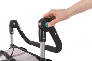 Trixie Przyczepka rowerowa wózek dla psa do 22 kg, szary 2