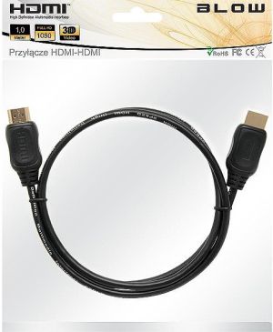 Kabel Blow HDMI - HDMI 1m czarny (# 92-211) 1