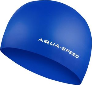 Aqua-Speed Czepek pływacki z silikonu 3D CAP niebieski Aqua-Speed 1