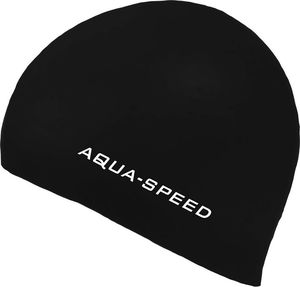 Aqua-Speed Czepek pływacki z silikonu 3D CAP czarny Aqua-Speed 1