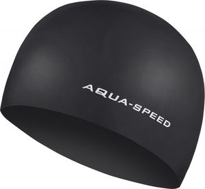 Aqua-Speed Czepek pływacki z silikonu 3D CAP czarny Aqua-Speed 2