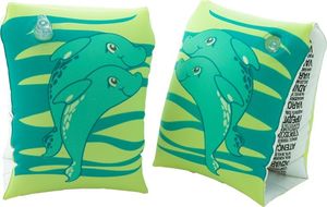 Aqua-Speed Dmuchane rękawki - motylki do pływania DELFIN 3-6 lat zielone Aqua-Speed Rozmiar 3-6 1