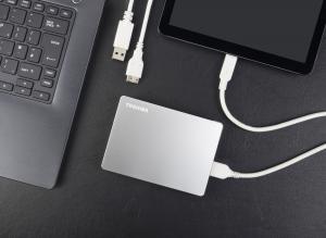 Dysk zewnętrzny HDD Toshiba Canvio Flex 4TB Srebrny (HDTX140ESCCA) 8