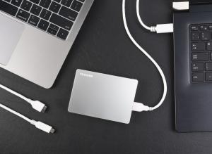 Dysk zewnętrzny HDD Toshiba Canvio Flex 4TB Srebrny (HDTX140ESCCA) 9