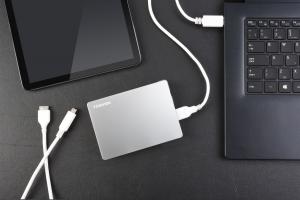 Dysk zewnętrzny HDD Toshiba Canvio Flex 4TB Srebrny (HDTX140ESCCA) 11