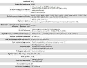 Ładowarka Xtar MC4S (MC4S) 8