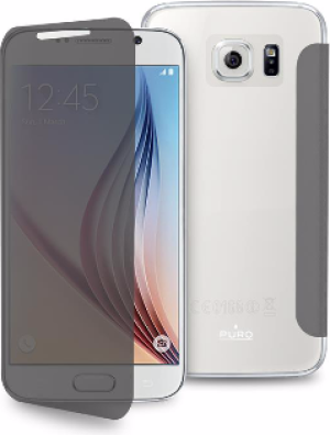 Puro Sense Case - Samsung Galaxy S6 w/Quick View & Answer (SGS6SENSETR) 8