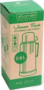 Kamille Termos z wkładem szklanym 0.45L Kamille KM-2070 7