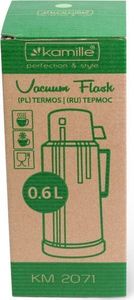 Kamille Termos z wkładem szklanym 0.45L Kamille KM-2070 8