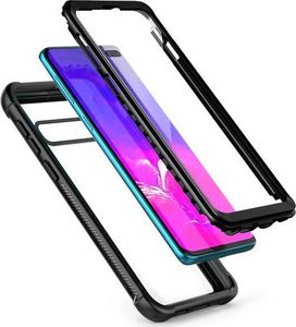 Etui Alogy pancerne rugged Full-body do Samsung Galaxy S10 Plus Czarne uniwersalny 2