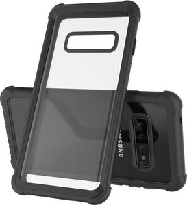 Etui Alogy pancerne rugged Full-body do Samsung Galaxy S10 Plus Czarne uniwersalny 6