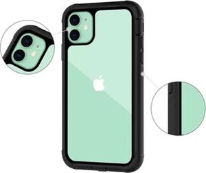 Alogy Etui pancerne na telefon rugged Full-body iPhone 11 Szaro-czarne uniwersalny 3