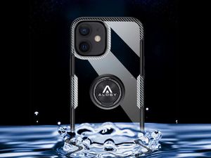 Alogy Etui do telefonu Ring Holder do Apple iPhone 12 mini 5.4 czarne uniwersalny 9