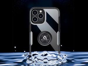 Alogy Etui do telefonu Ring Holder do Apple iPhone 12/ 12 Pro czarne uniwersalny 9