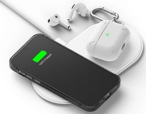 Ringke Etui pokrowiec Fusion do Apple iPhone 12 Pro Max 6.7 Smoke Black uniwersalny 11