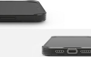 Ringke Etui pokrowiec Fusion do Apple iPhone 12 Pro Max 6.7 Smoke Black uniwersalny 9