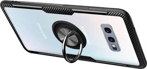 Etui Alogy Ring Holder Clear Armor do Samsung Galaxy S10e czarne uniwersalny 2