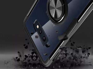 Etui Alogy Ring Holder Clear Armor do Samsung Galaxy S10e czarne uniwersalny 5