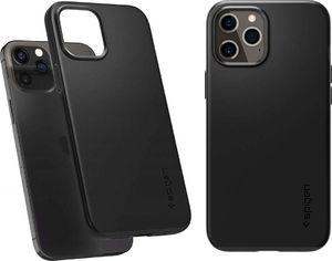 Spigen Etui do telefonu Thin Fit do Apple iPhone 12 Mini 5.4 Black uniwersalny 2