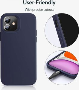 ESR Etui ochronne do telefonu Cloud do Apple iPhone 12 Mini 5.4 Black uniwersalny 6