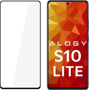 Alogy Alogy Szkło na telefon CF Full Glue do Samsung Galaxy S10 Lite czarne uniwersalny 2