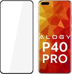 Alogy Alogy Szkło na telefon case friendly Full Glue do Huawei P40 Pro Black uniwersalny 2
