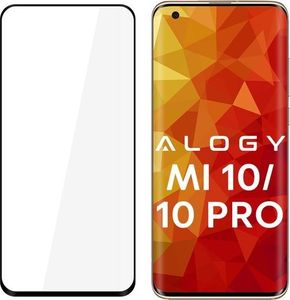 Alogy Alogy Szkło na telefon case friendly Full Glue do Xiaomi Mi 10/ 10 Pro Czarne uniwersalny 2